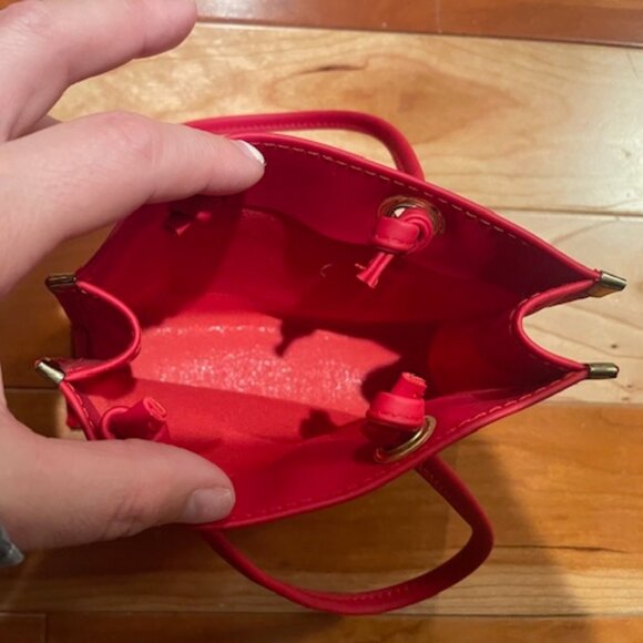 Fendi Red Plastic Micro / Mini Top Handle Bag - Picture 8 of 8